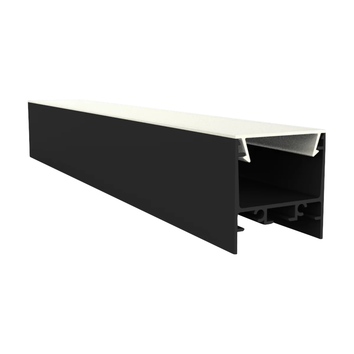 PC51-24 FLAT Abdeckung 2 m – für LED Profil Exo-N3/N4 | opal