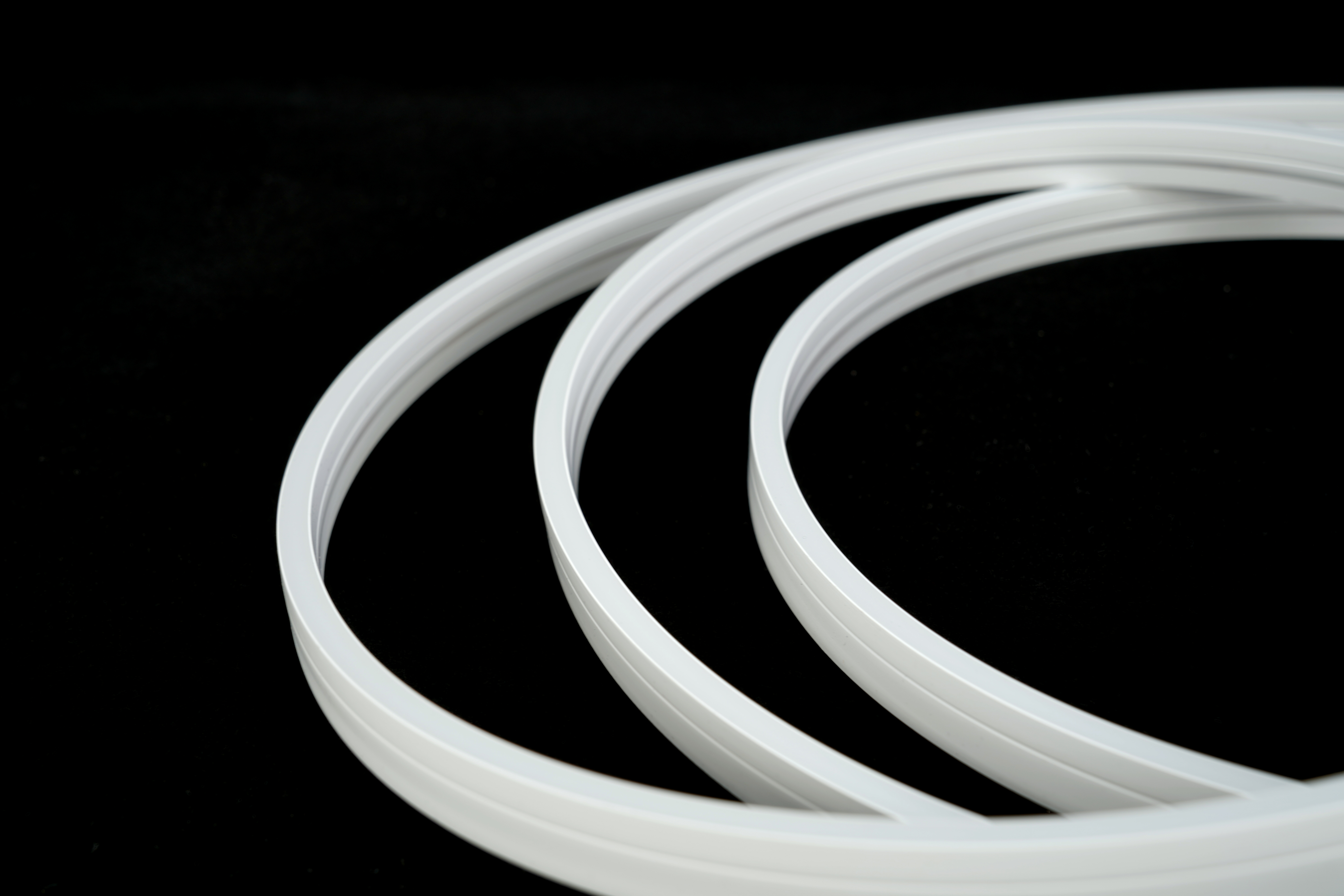 LED NEON TUBE 06×16 mm Silikon Schlauch – 5 m Rolle - 12 W – 24 V – IP67 – CRI>93 - Schneidmaß 50mm