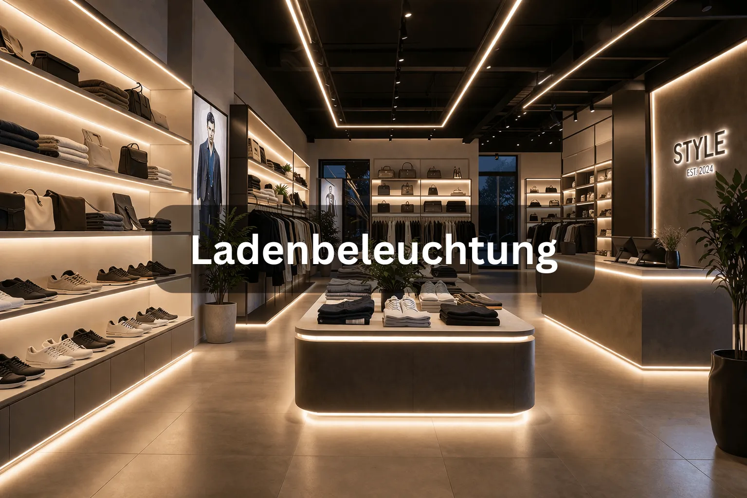 Ladenbeleuchtung