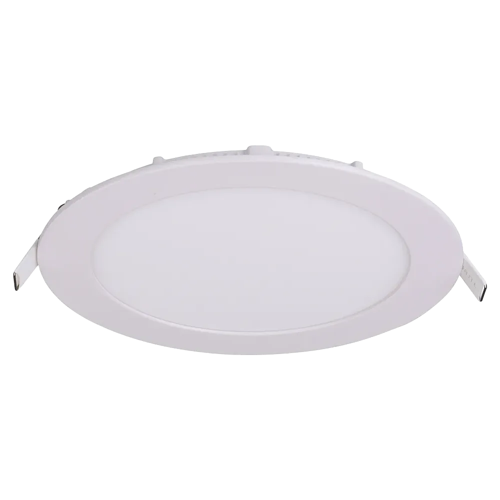LED Panel rund 12W 24V DC, Farbtemperatur einstellbar 2000-6000K, CRI 90, ultraflach, D170 mm