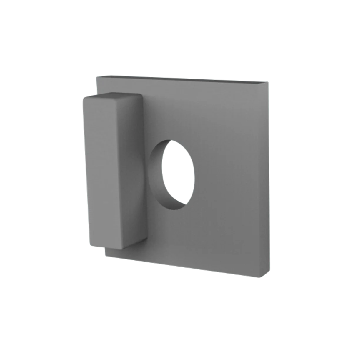 Endkappe für LED Alu Trockbauprofil Exo-T4_11 + Cover PC75 _11