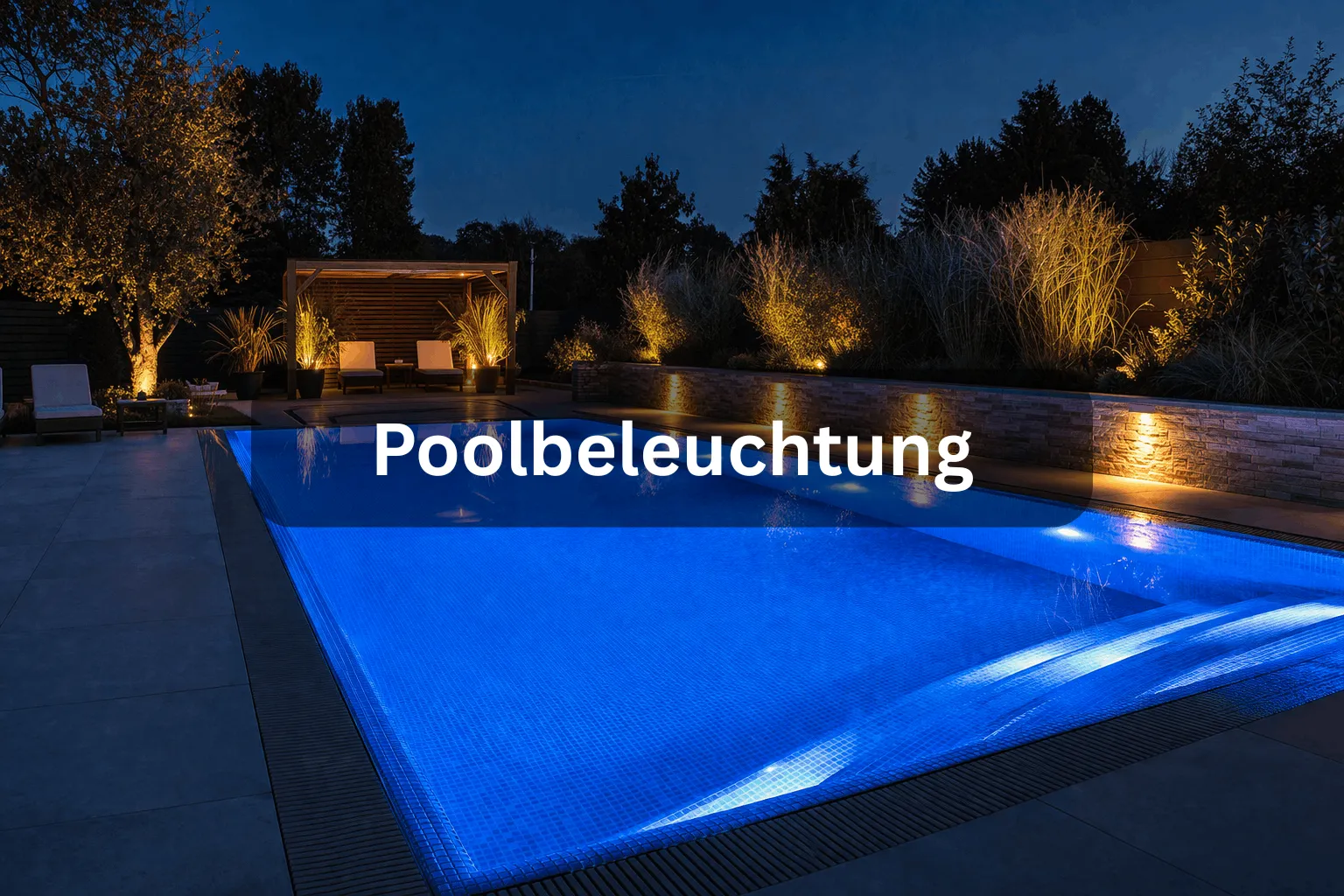 Poolbeleuchtung