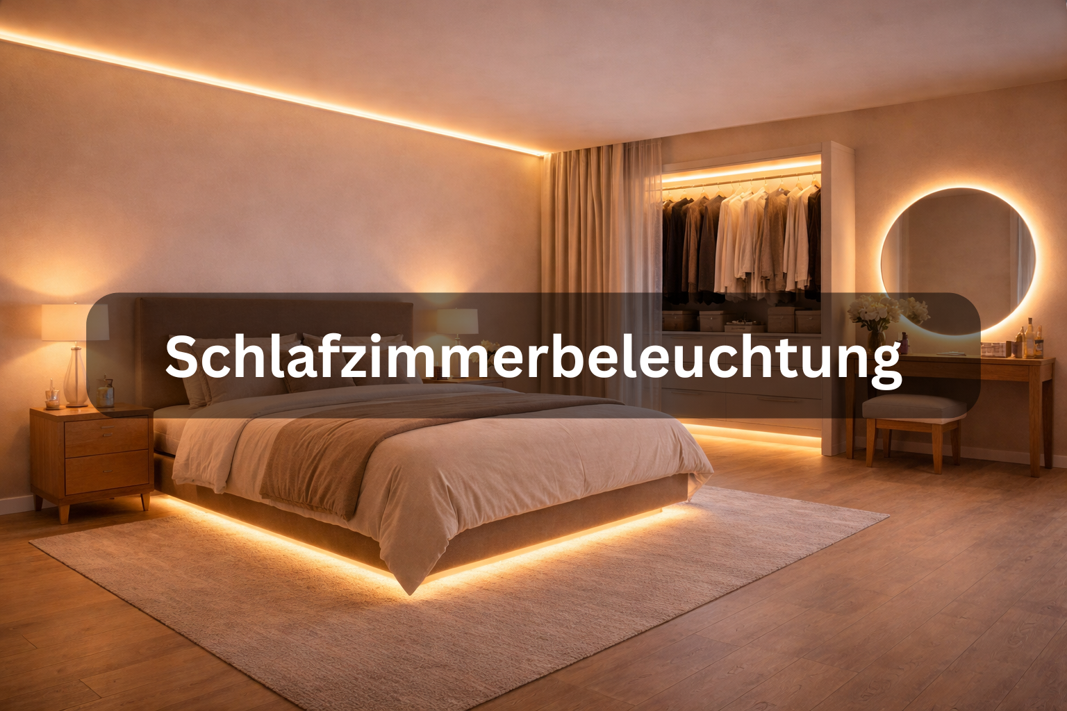 Schlafzimmerbeleuchtung