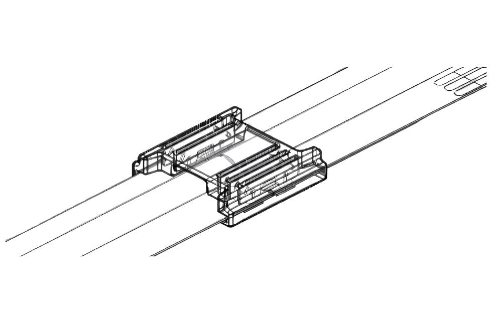 4262543210322 - LED Strip-zu-Strip Schnellverbinder – 5-polig lötfrei für 12 mm RGBW COB LED-Streifen 4262543210322 - LED Strip-zu-Strip Schnellverbinder – 5-polig lötfrei für 12 mm RGBW COB LED-Streifen