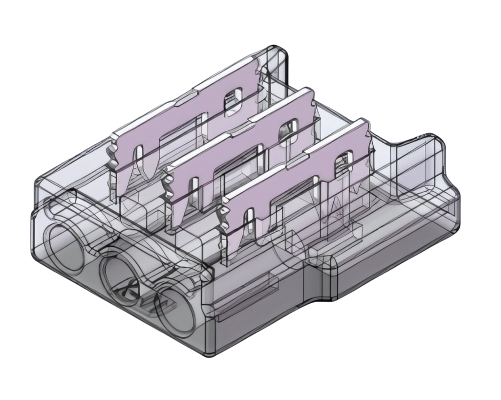 LED Anschlussverbinder 3-polig, lötfrei und frei konfigurierbar – für 10 mm CCT SMD LED-Streifen – werkzeugfreie Steckverbindung ohne Kabel – ideal für flexible Installationen – SK-LED