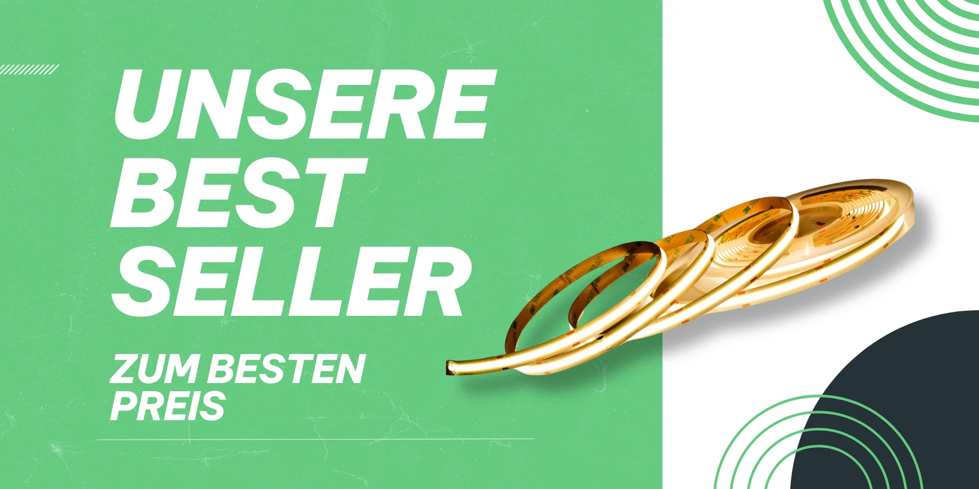 Bestseller LED Streifen 24V | SK-LED Bestseller LED Streifen 24V – meistgekaufte LED Strips für professionelle Innenbeleuchtung
