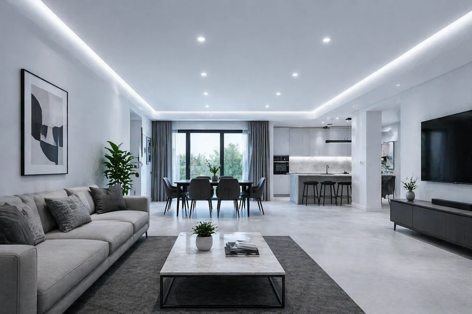 led-streifen-kaltweiss-6500k-wohnzimmer-deckenbeleuchtung-modern led-streifen-kaltweiss-6500k-wohnzimmer-deckenbeleuchtung-modern