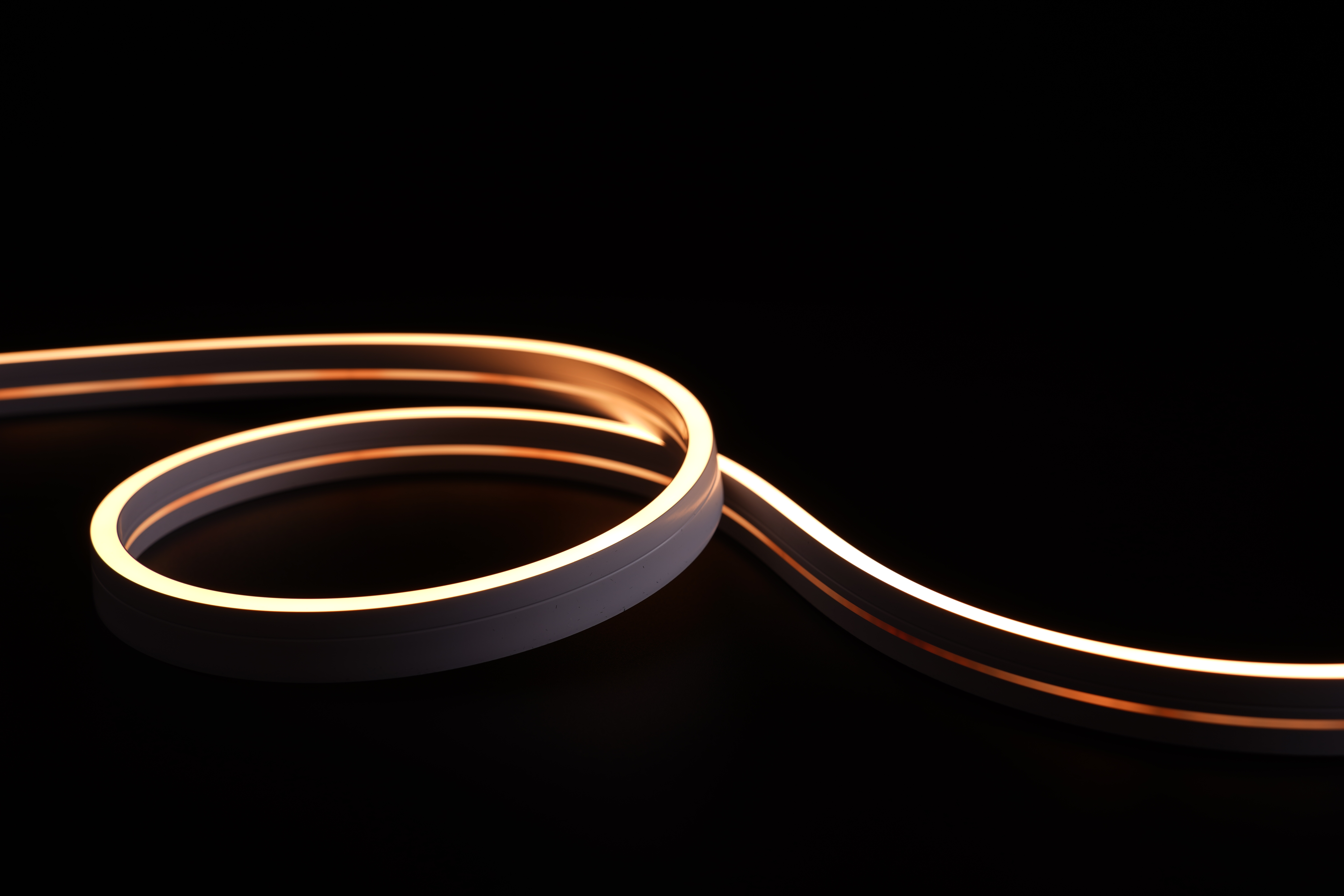 LED NEON TUBE 06×16 mm Silikon Schlauch – 5 m Rolle - 12 W – 24 V – IP67 – CRI>93 - Schneidmaß 50mm