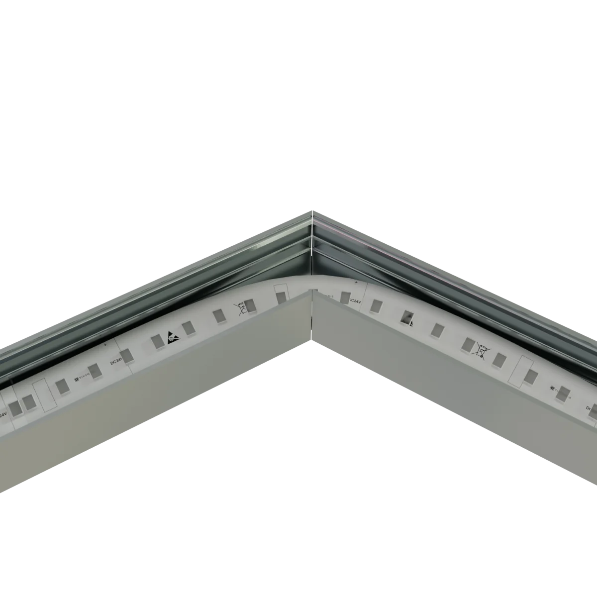 Verbinder für LED ALU Aufbauprofil Exo-N3_24