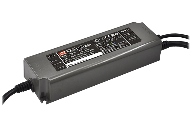 Mean Well PWM 120 24KN KNX LED Treiber 24V 120W PWM dimmbar ETS Smart Home Gebäudeautomation