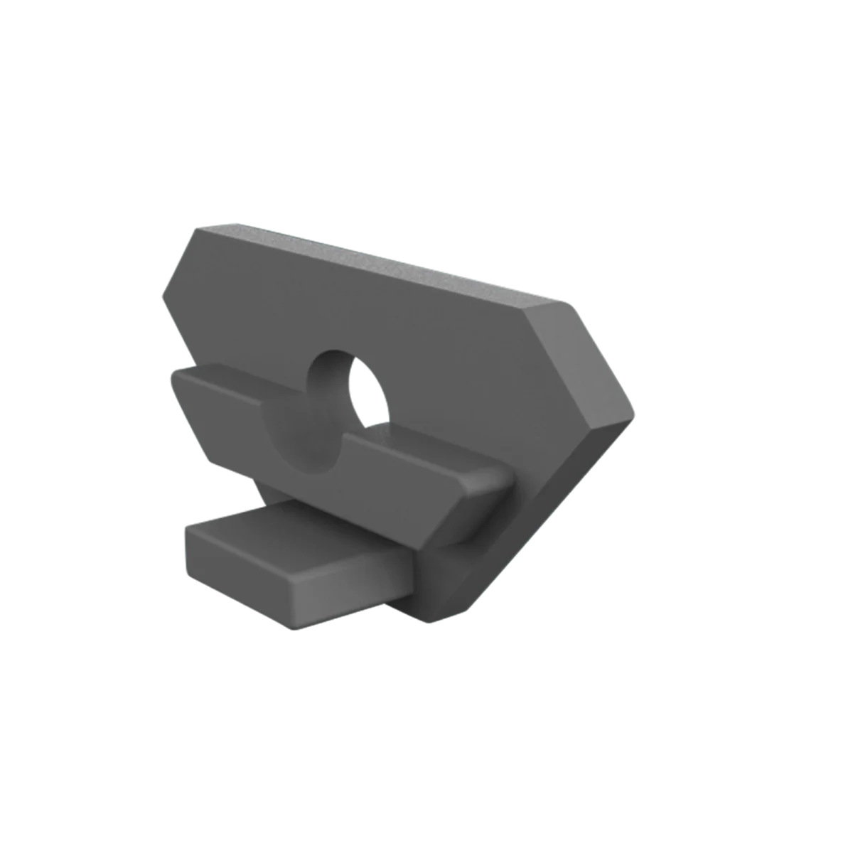 Endkappe für LED Alu Eckprofil Exo-V2_14 + Cover PC45_16