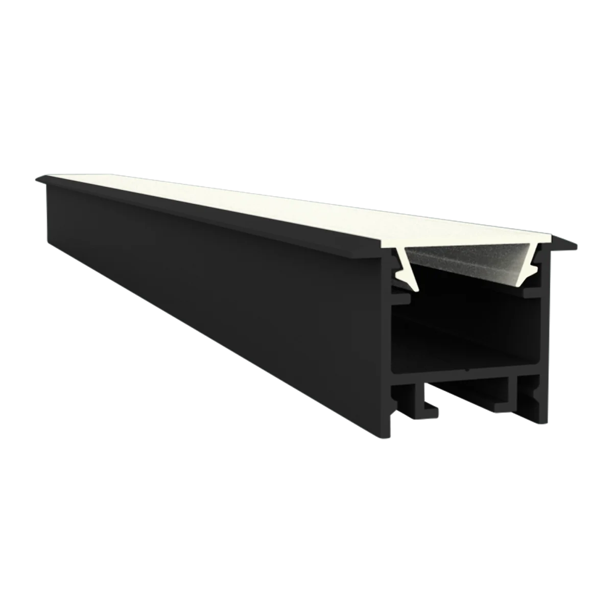 Schmales LED Alu Einbauprofil 2m Exo-A2F-13 (13mm) –| Flaches Aluminiumprofil für LED-Strips