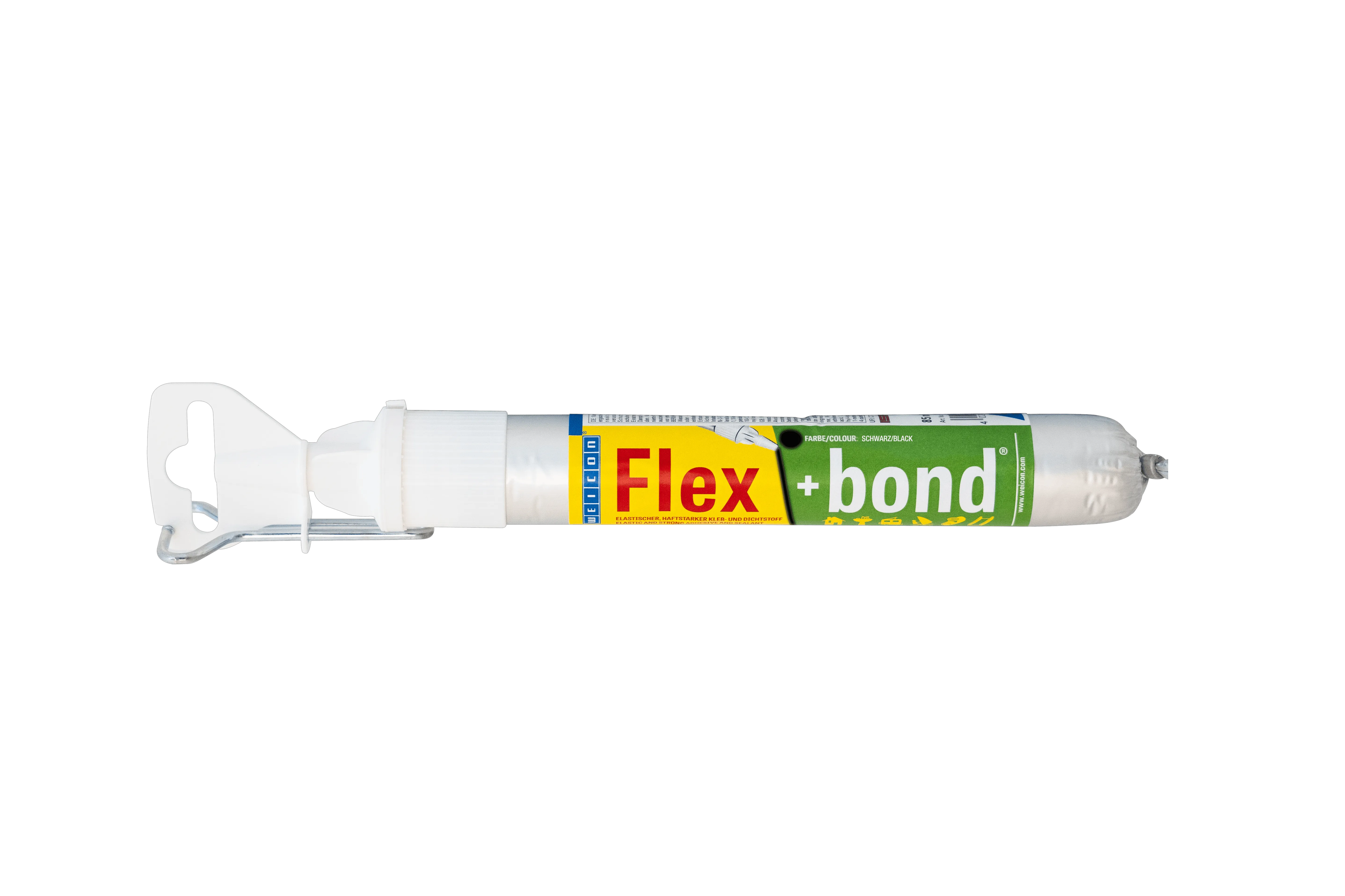 Weicon Flex Bond Kleb und Dichtstoff schwarz 85 ml elastisch MS Polymer silikonfrei