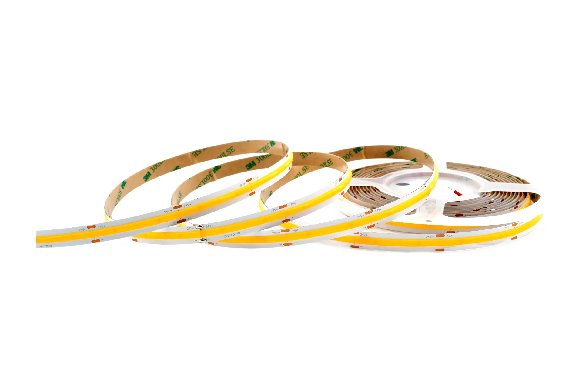 COB LED Streifen 528 LEDs/m 24V Art.-Nr. 22310 COB LED Streifen 10mm Art.-Nr. 22310 mit 528 LEDs pro Meter als flexibles LED Band