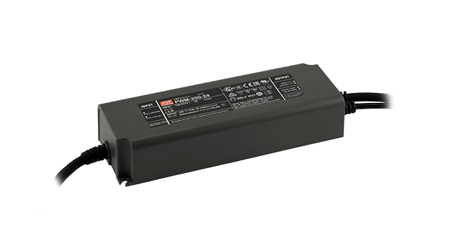 Mean Well PWM 200 24DA2 DALI 2 LED Treiber Netzteil 24V 200W PWM dimmbar für Smart Building und Gebäudeautomation