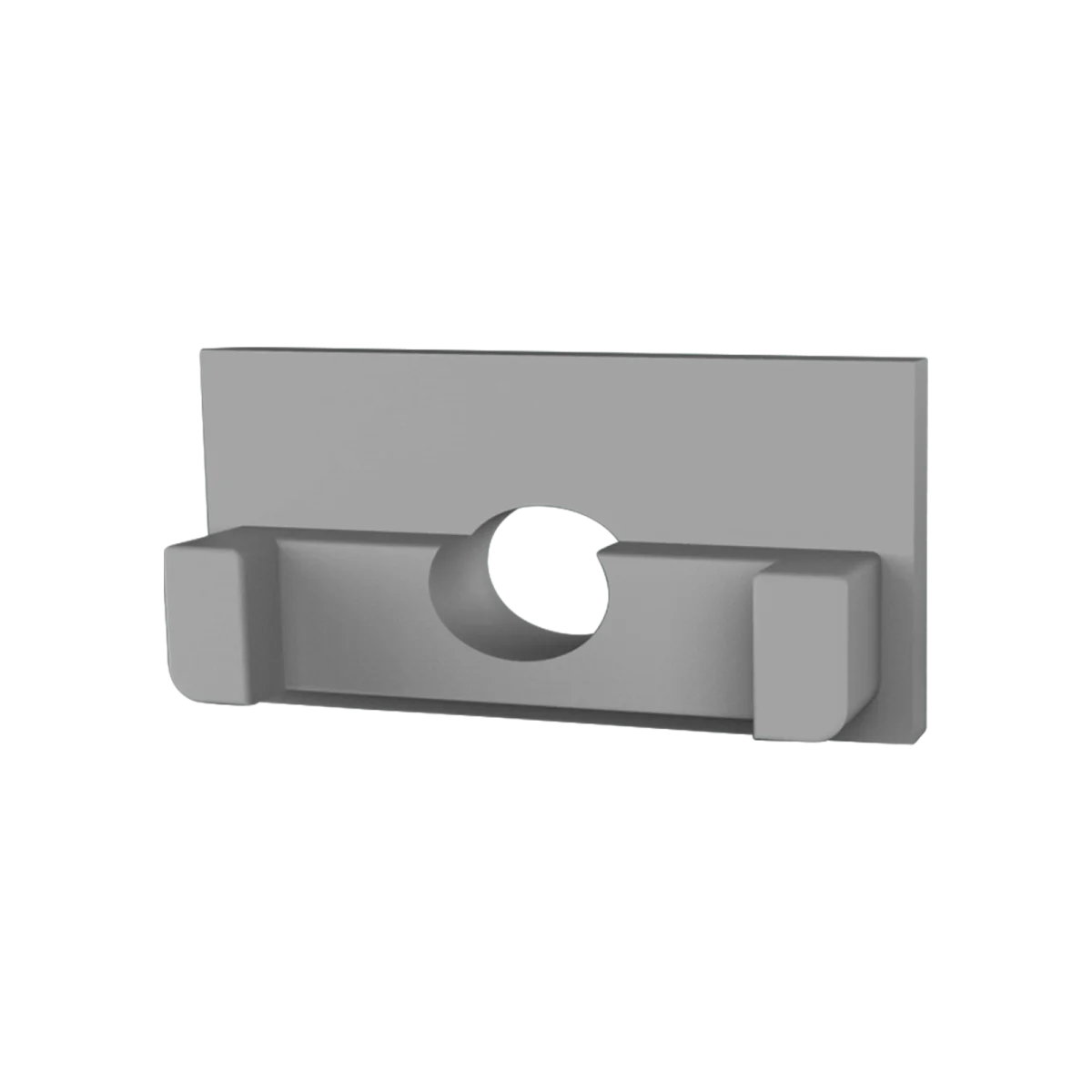 Endkappe für LED Alu Fliesenprofil Exo-F1/F1H_16 + Cover PC45 _16