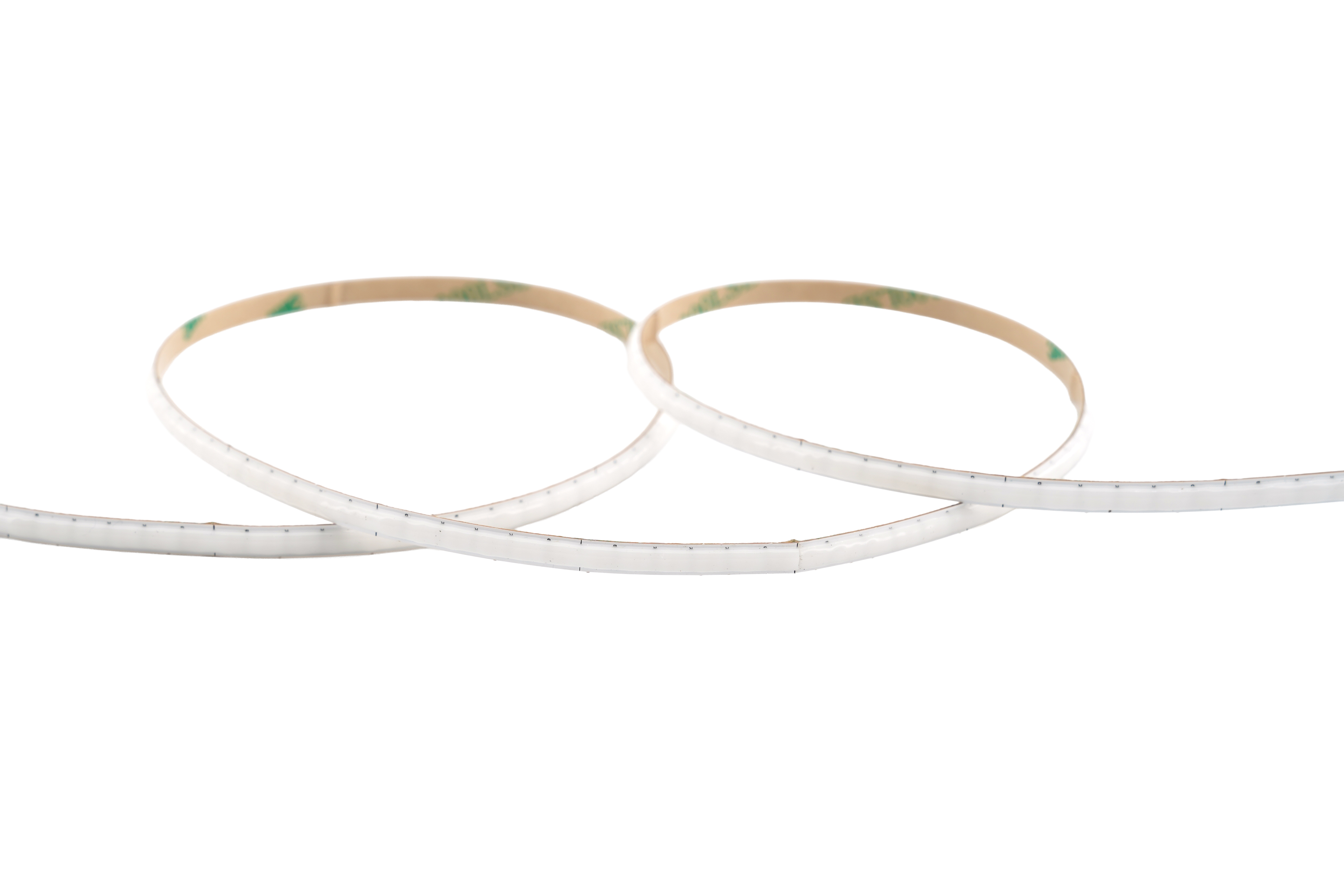 COB RGB LED-Streifen 5 mm – 576 LEDs/m, 24 V, 10 W/m – homogenes RGB Band mit 180° Abstrahlwinkel