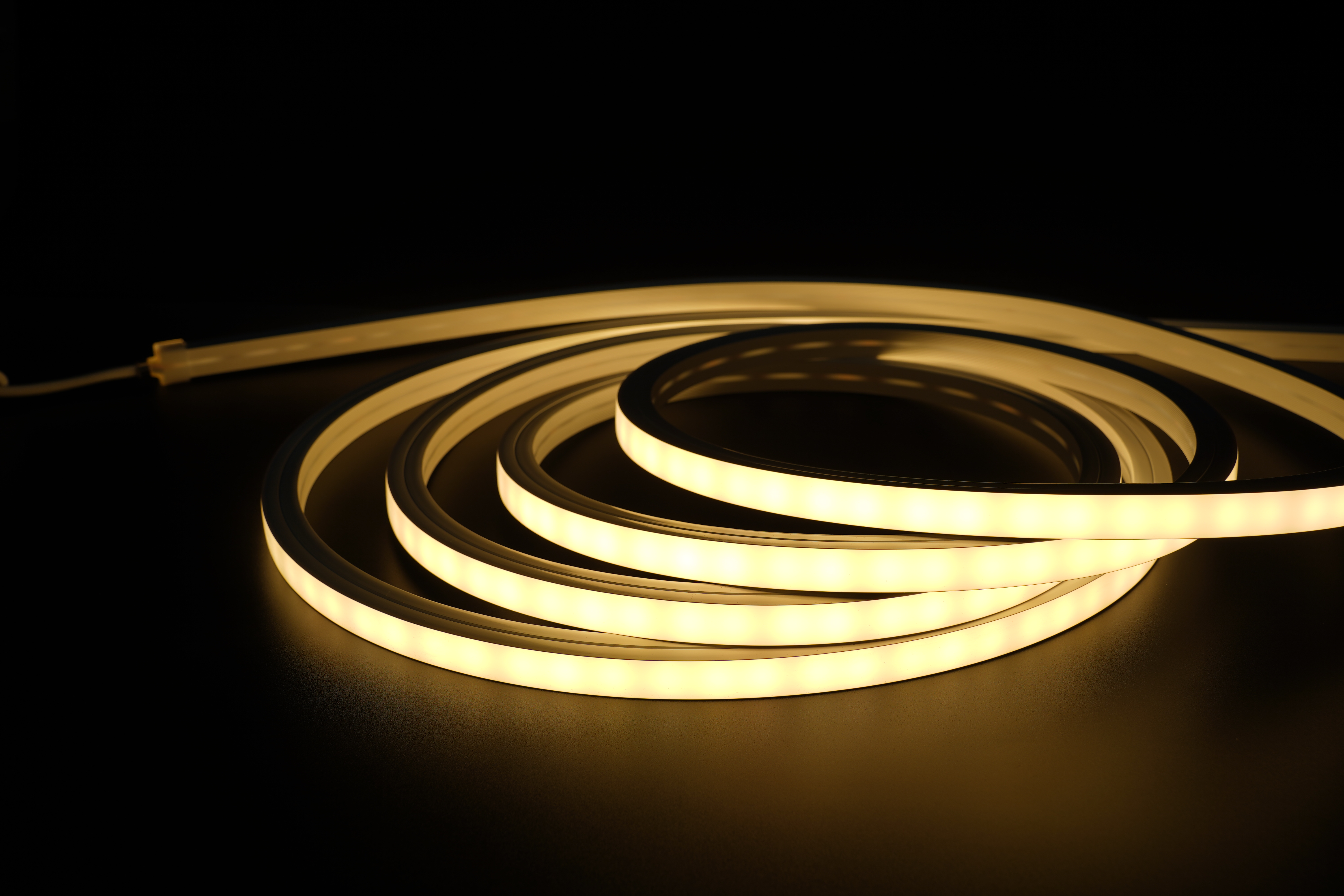 LED RGBW NEON TUBE 16×16 mm Silikon Schlauch – 5 m Rolle - 24V - IP67 - RGBW+5500K - 18W/m