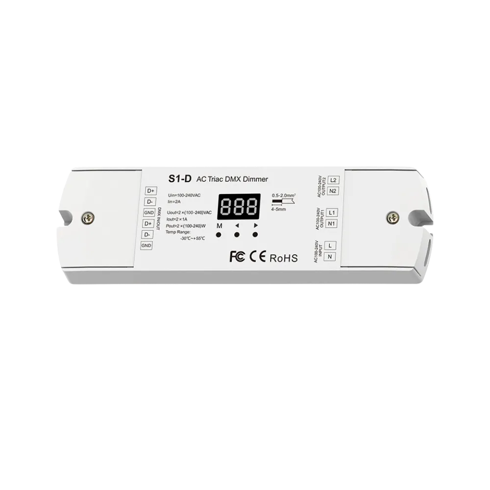 LED DMX Controller & Dimmer LED DMX Controller 230V AC