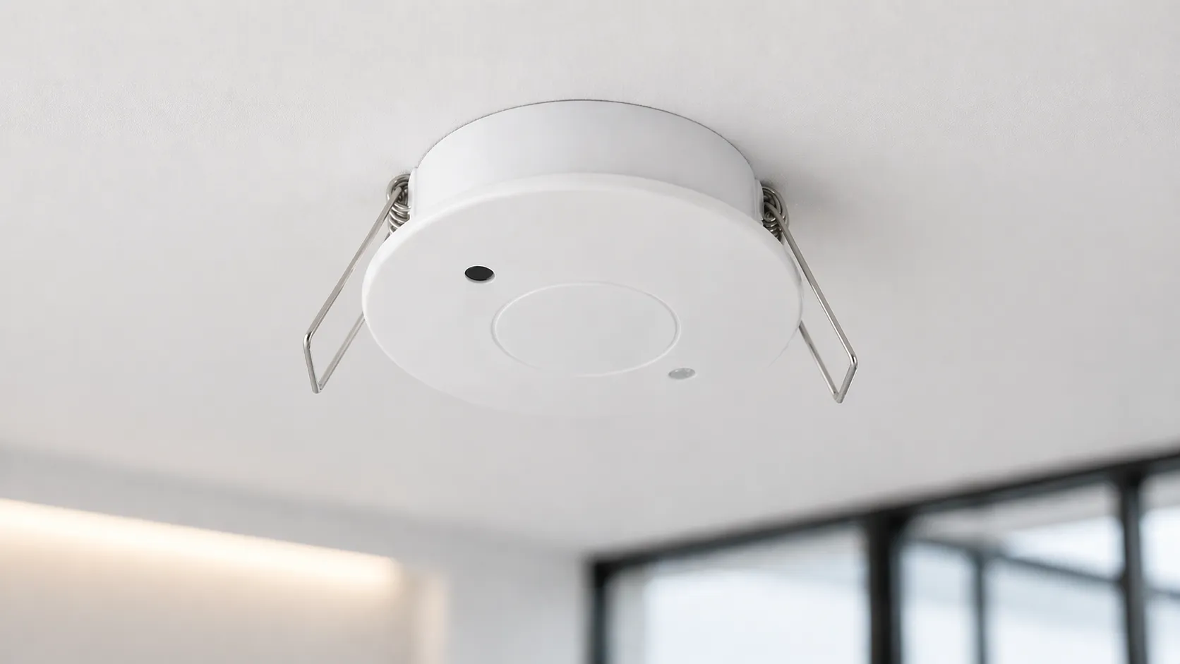 LED DALI Sensor zur automatischen Steuerung von Beleuchtung an der Decke