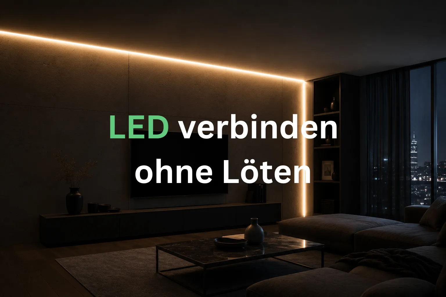 LED Streifen ohne Löten verbinden – Anleitung LED verbinden ohne Löten Ratgeber für einfache LED Streifen Verbindungen