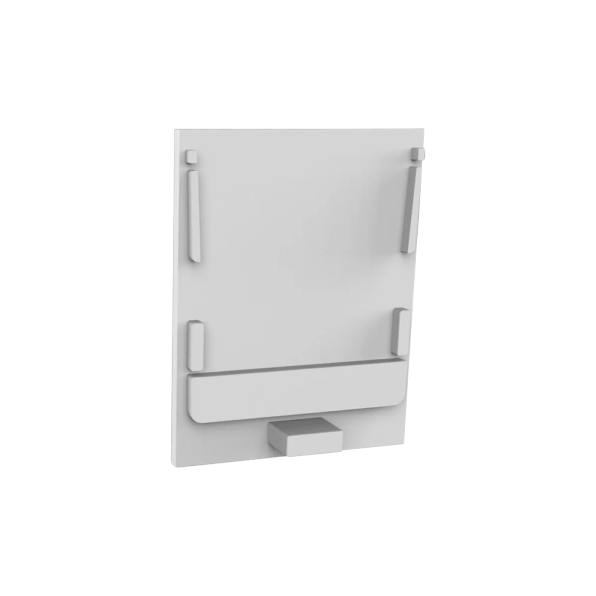 Endkappe für LED Alu Aufbauprofil Exo-TI1_32 + Cover PC61 _32