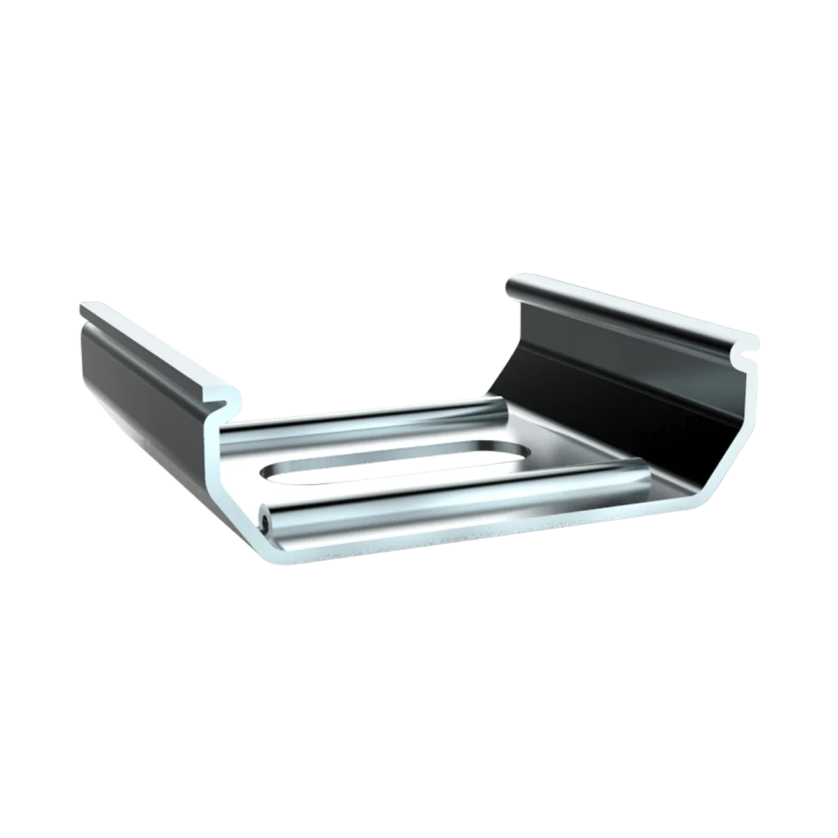 Montageklammer SPS-N2_16 aus Federstahl – für LED Alu-Aufbauprofil Exo-N2_16