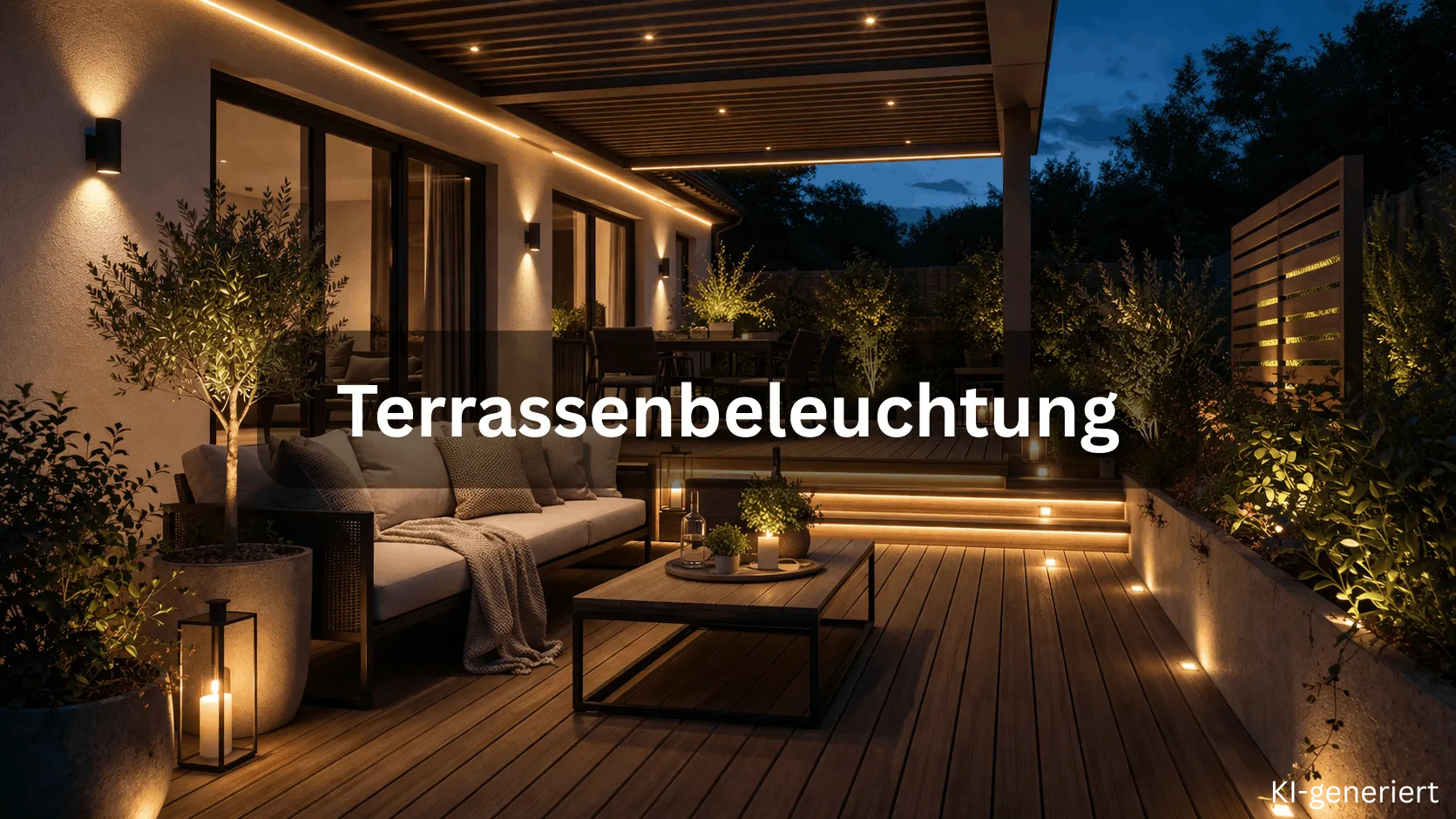 Terrassenbeleuchtung