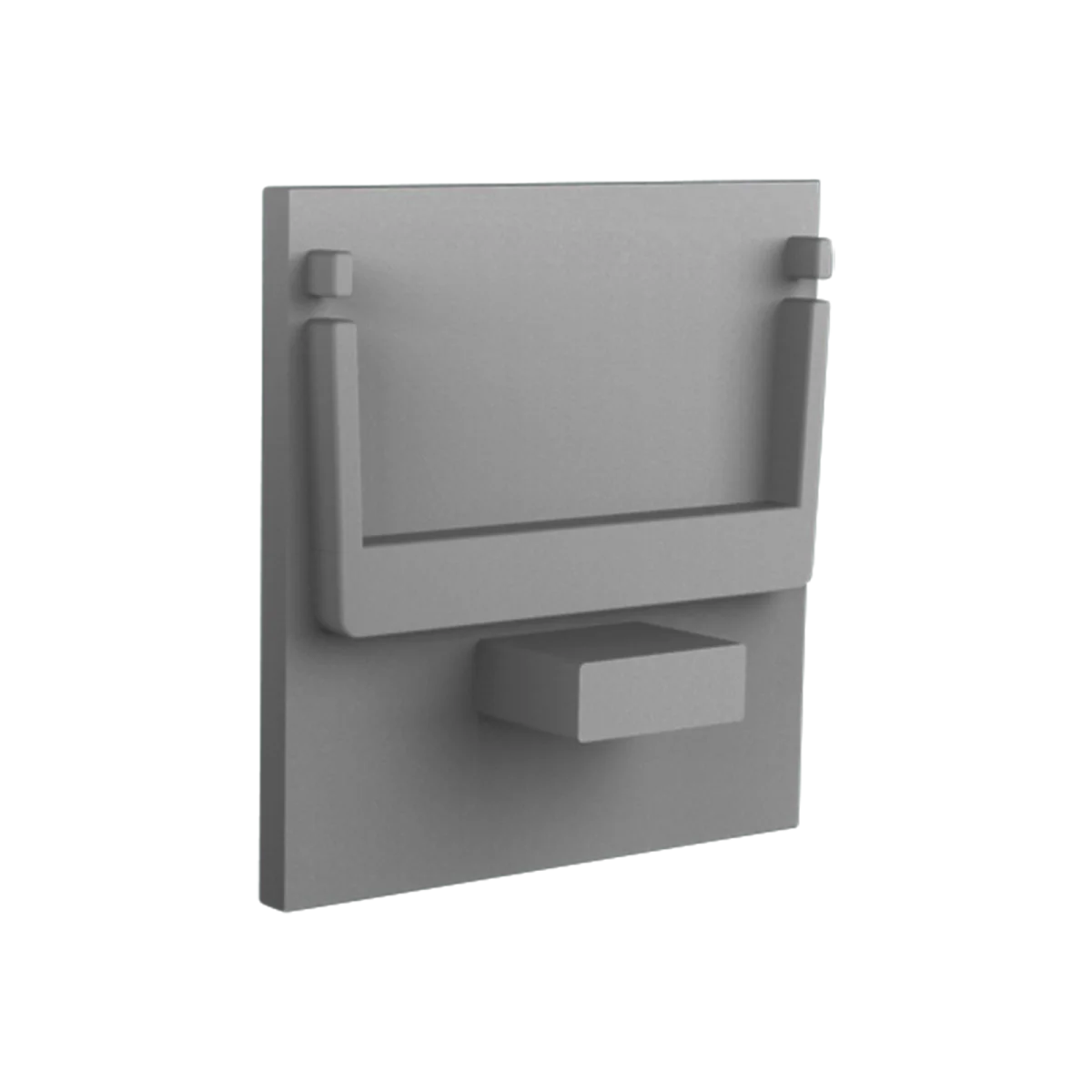 Endkappe für LED Alu Aufbauprofil Exo-N4_24 + Cover PC51 _24