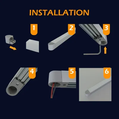 Endkappe Rund für LED Alu Aufbauprofil mit Kabelführung Exo-N4_24 + Cover PC51 _24 Endkappe Rund für LED Alu Aufbauprofil mit Kabelführung Exo-N4_24 + Cover PC51 _24