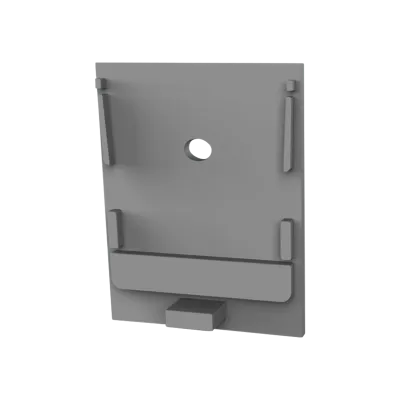 Endkappe für LED Alu Aufbauprofil Exo-TI1_32 + Cover PC61 _32
