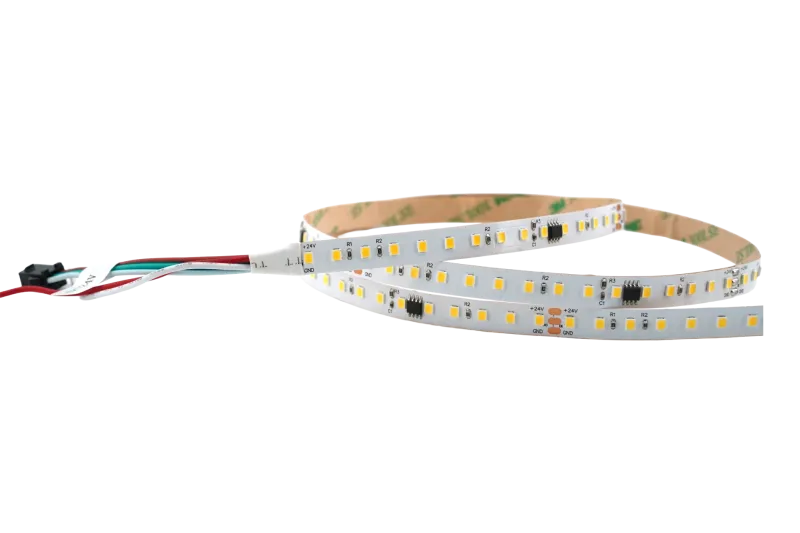 Waterflow LED Streifen 24V mit dynamischem Lauflichteffekt für moderne Lichtinstallationen