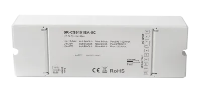 Casambi LED Controller 5 Kanal 8A Daten Casambi LED Controller 5 Kanal 8A RGBCCT RGBW Beschriftung und technische Daten