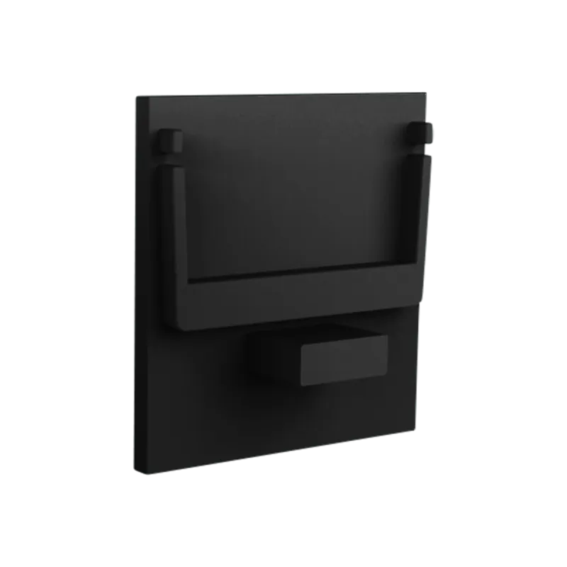 Endkappe für LED Alu Aufbauprofil Exo-N4_24 + Cover PC51 _24