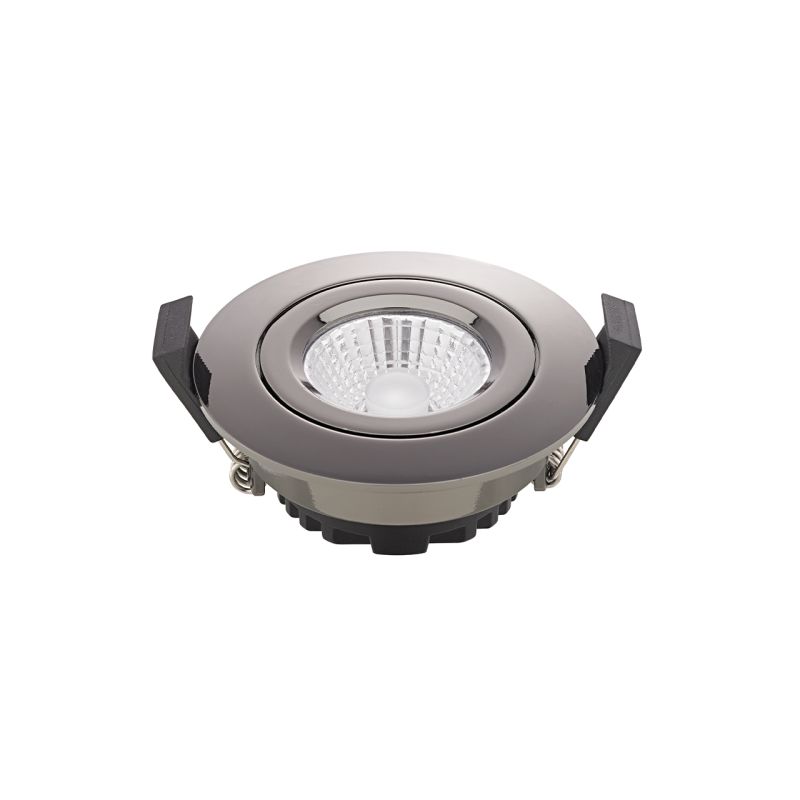 SIGOR DILED LED Einbauleuchte 6W anthrazit Ø68mm dimmbar