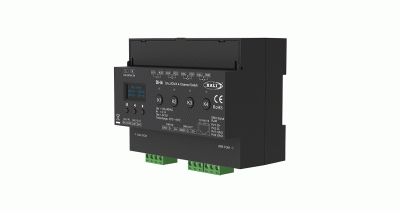 DH4 DALI DMX 4 Kanal Schaltaktor LED Controller für Hutschiene DH4 DALI DMX 4 Kanal Schaltaktor LED Controller Hutschienenmodul