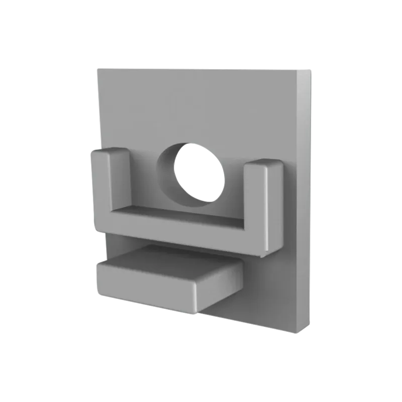 Endkappe für LED Alu Aufbauprofil Exo-A2_13 + Cover PC41 _13