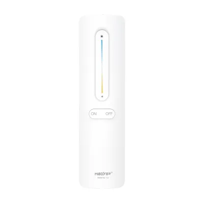 Mi C3 weiße Funkfernbedienung für CCT LED Streifen, Touch Remote Controller mit Helligkeit und Farbtemperatursteuerung, 2.4 GHz, magnetische Halterung.