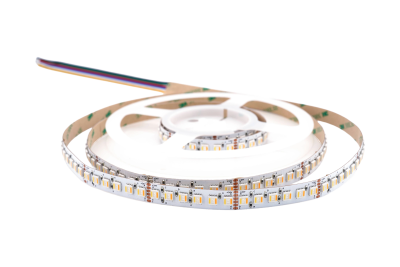 RGBCCT 5-in1 LED-Streifen 12 mm – 120LEDs/m, 24 V, 33 W/m – 2700K-6500K Band mit 120° Abstrahlwinkel