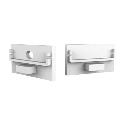 Endkappe für LED Alu Aufbauprofil Exo-N3_24 + Cover PC51 _24 Endkappe für LED Alu Aufbauprofil Exo-N3_24 + Cover PC51 _24