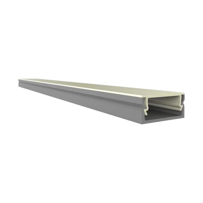 PC31-14 FLAT Abdeckung 2 m – für LED Profil Exo-NLN1/NLN1F | klar, opal, schwarz