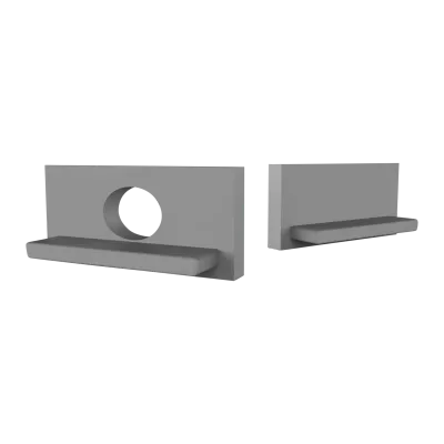 Endkappe für LED Alu Aufbauprofil Exo-NLN1_14 + Cover PC31 _14