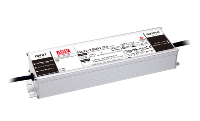 Mean Well HLG-150H-24A LED Netzteil 24V 150W IP65 Konstantspannung Konstantstrom Treiber Mean Well HLG-150H-24A LED Netzteil 24V 150W IP65 Konstantspannung Konstantstrom Treiber für LED Beleuchtung