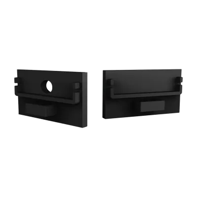 Endkappe für LED Alu Aufbauprofil Exo-N3_24 + Cover PC51 _24
