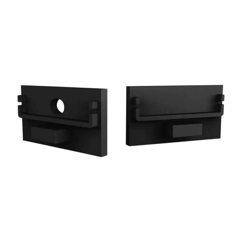 Endkappe für LED Alu Aufbauprofil Exo-N3_24 + Cover PC51 _24