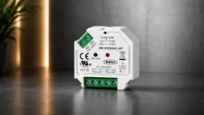 LED DALI Controller für professionelle Lichtsteuerung LED DALI Controller zur Lichtsteuerung in moderner Installation mit indirekter Beleuchtung