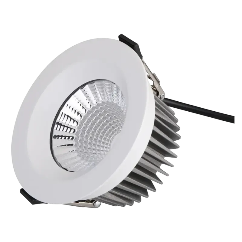 LED Downlight IP65 8W 24V DC in 2700K Warmweiß mit 60° Abstrahlwinkel