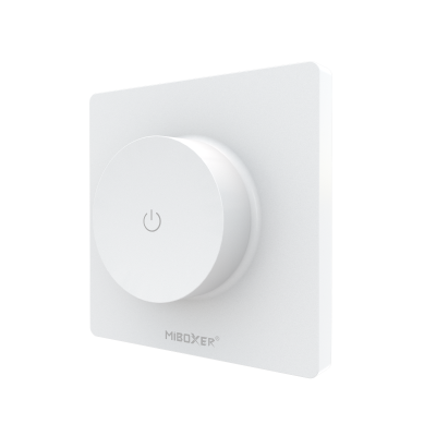 MiBoxer TRI K LED Wandcontroller 2 4GHz Dimmer mit Drehregler für LED Beleuchtung