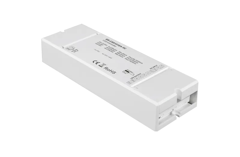 Casambi LED Controller 5 Kanal Gehäuse Perspektive für LED Streifen Steuerung