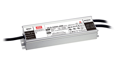 Mean Well HLG 240H 24B LED Treiber 24V 240W IP67 dimmbar 1-10V PWM für LED Systeme Mean Well HLG 240H 24B LED Treiber 24V 240W IP67 dimmbar 1-10V PWM Konstantspannung für LED Beleuchtung